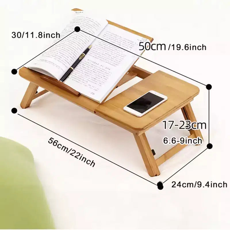 Tavolino Ottagonale in Legno – 61 cm A x 41 cm L x 37 cm P, Finitura Naturale