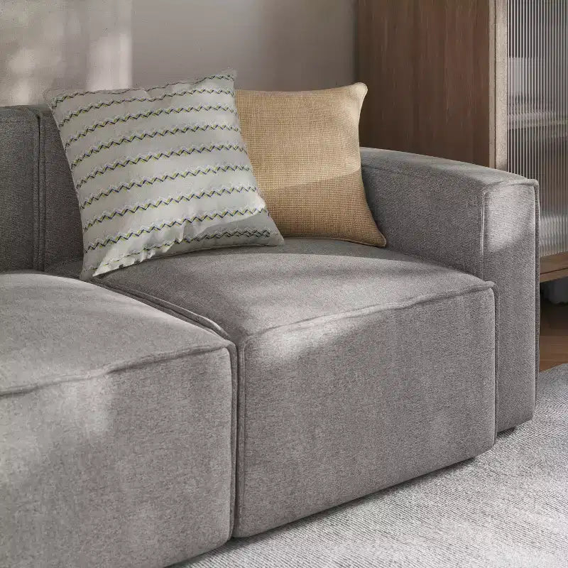 Divano Componibile Sezionale Elemento Destro con Bracciolo