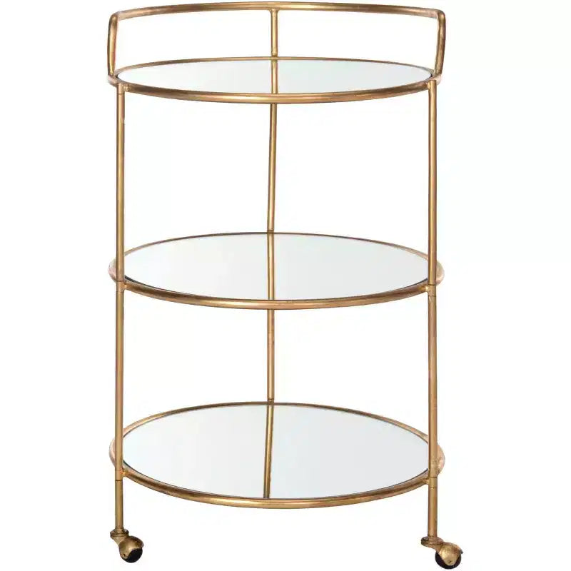 Dulcinea Bar Cart - FOX2554 - Safavieh