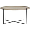 Auden Accent Table - FOX4254A - Beige - Safavieh Couture