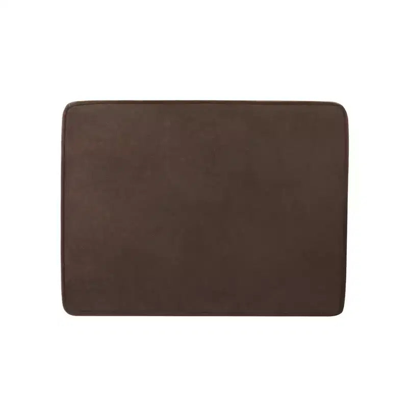 Pouf Contenitore da 24 Pollici con Rivestimento in Velluto, Gambe in Legno e Cerniere Ammortizzate, Capacità 113 kg